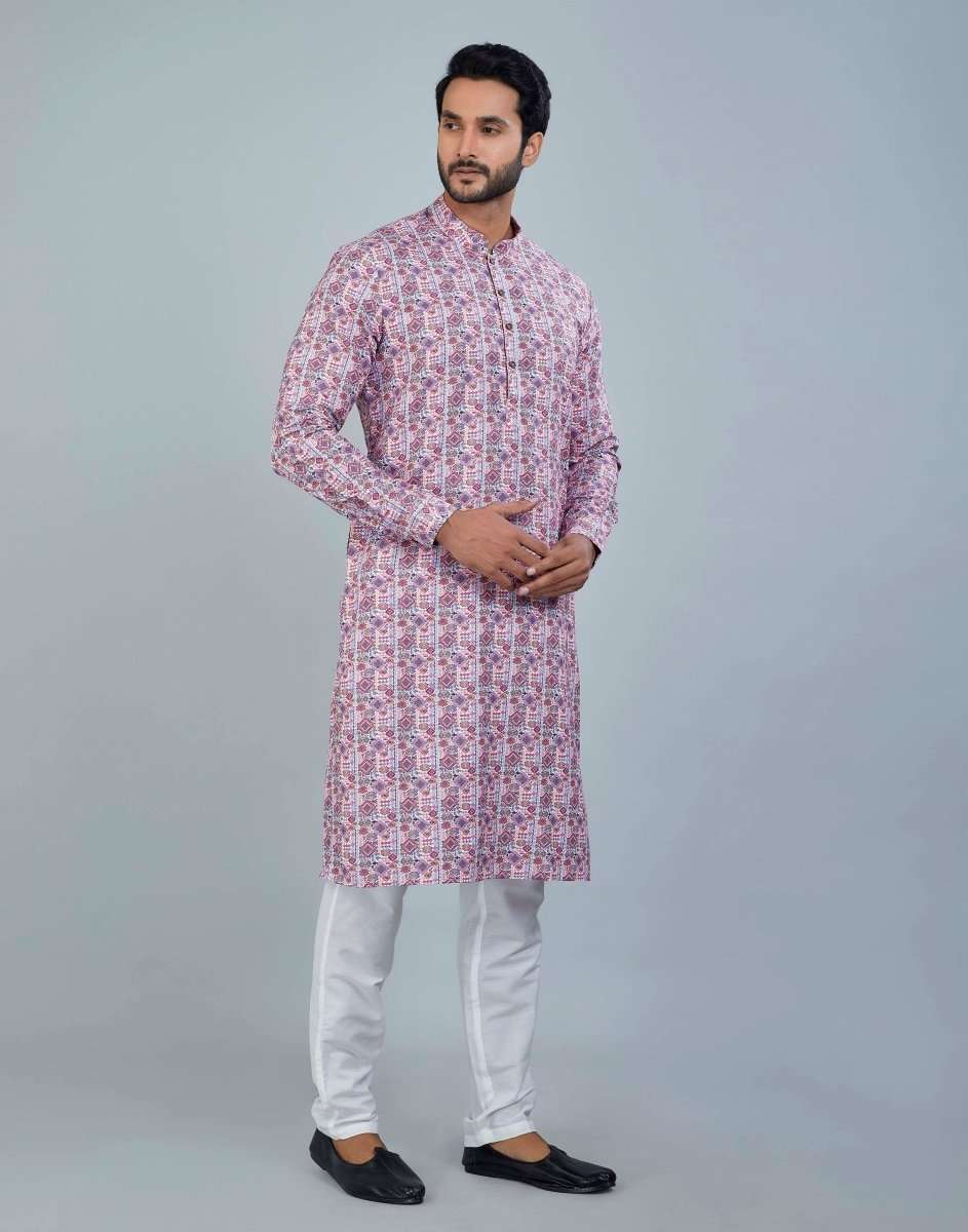 Multicolor Printed Kurta'S For Party Wear