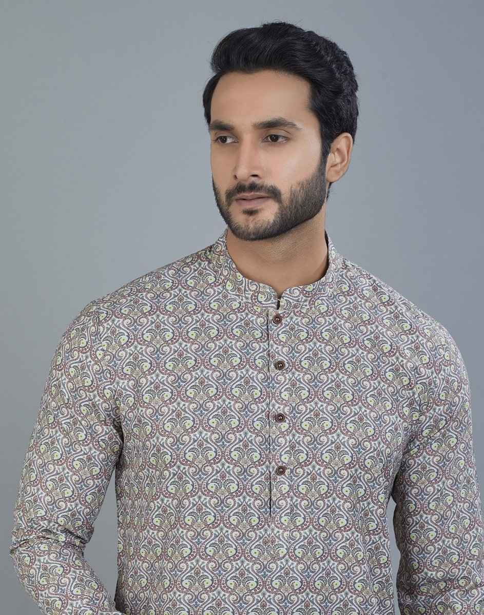 Stunning All Over Self Design Kurta