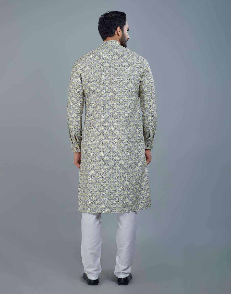 Multishades Overall Well Designed Kurta'S