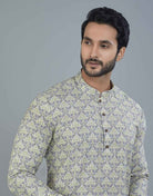 Multishades Overall Well Designed Kurta'S