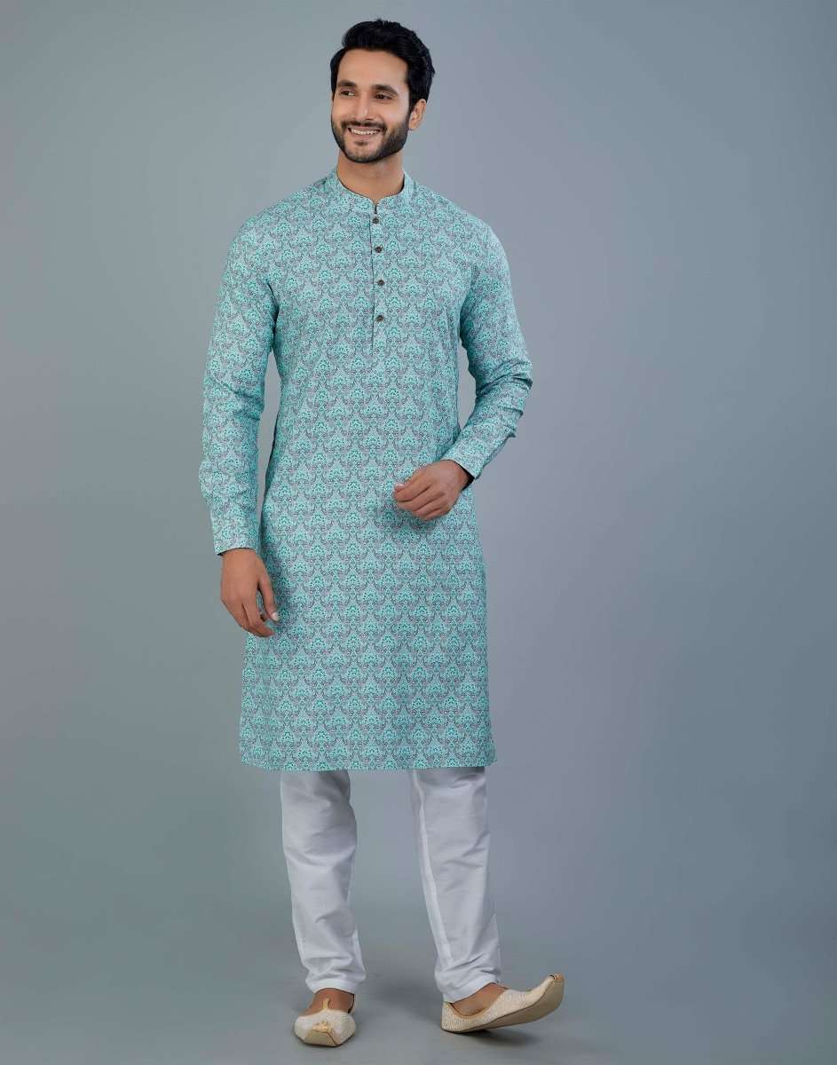 Multishades Overall Well Designed Kurta'S