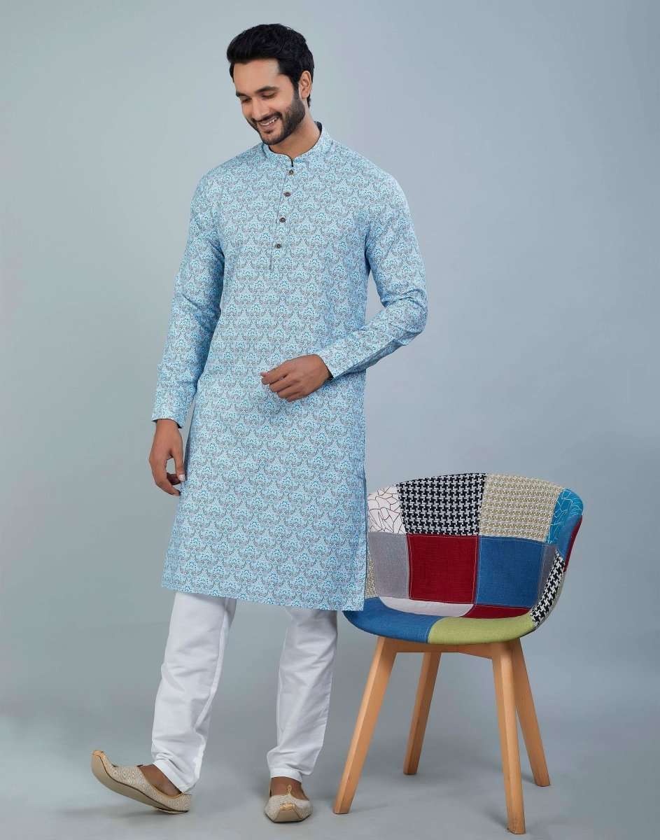 Multishades Overall Well Designed Kurta'S