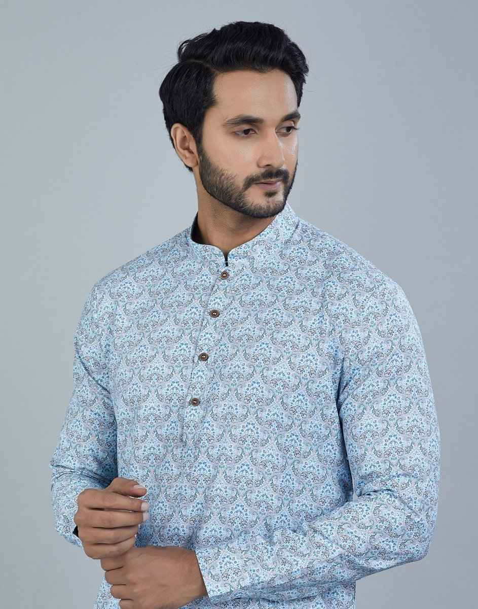 Multishades Overall Well Designed Kurta'S