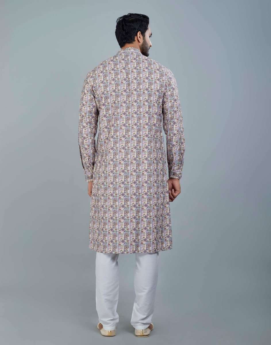 Multicolor Printed Kurta'S For Party Wear