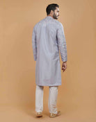 Floral Muti Color Embroidered Kurta Pajama