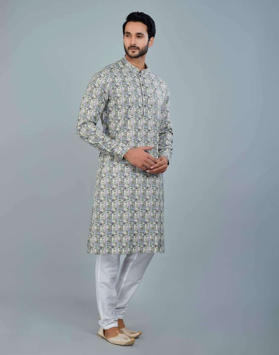 Multicolor Printed Kurta'S For Party Wear