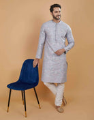 Floral Muti Color Embroidered Kurta Pajama