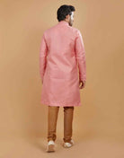 All Over Thread Motives Style Kurta Pajama