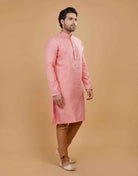 All Over Thread Motives Style Kurta Pajama