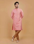 All Over Thread Motives Style Kurta Pajama