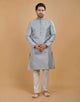 All Over Thread Motives Style Kurta Pajama