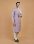 Stylish All Over Sequence Work Kurta Pajama