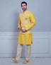 Self Brocade Design With Soft Silk Kurta Jacket