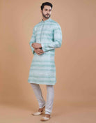 All Over Self Printed Design Kurta Pajama