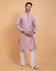 All Over Self Jacquard & Printed Kurta Set