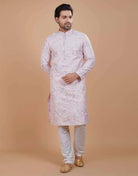 Floral Muti Color Embroidered Kurta Pajama