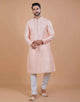 All Over Silver Booti Printed Kurta Set