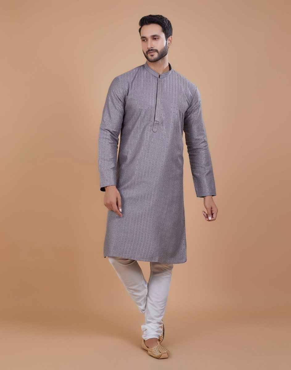 All Over Sequence Pattern Kurta Set