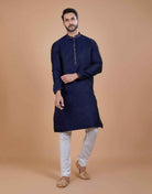 All Over Thread Motives Style Kurta Pajama