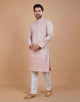 Silk Printed Kurta Pajama Set