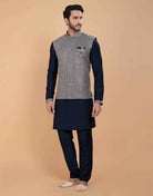 All Over Heavy Thread & Sequence Work Kurta Jacket.