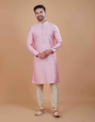 Art Silk Bootie Design Kurta Set