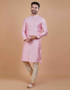 Art Silk Bootie Design Kurta Set