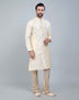 All Over Self Jacquard & Printed Kurta Set