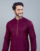 Simple Self Made Festive Design Kurta Set