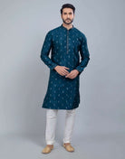 Raw Silk Simple And Comfort Sequence Design Kurta Set