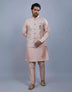 Sequence & Thread Combo Design Kurta Jacket Set