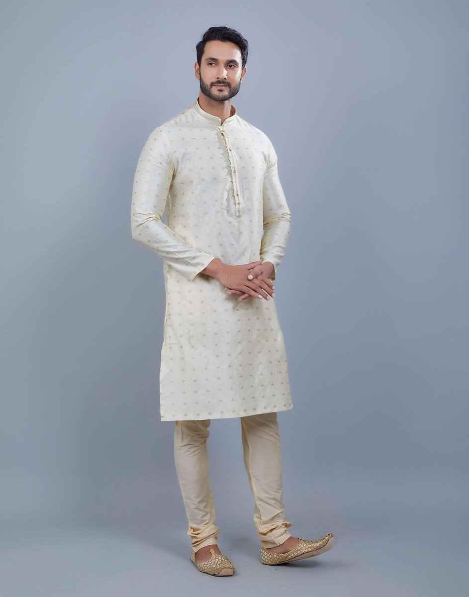 Art Silk Bootie Design Kurta Set