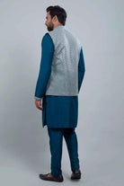 All Over Heavy Thread & Sequence Work Kurta Jacket.