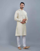 All Over Thread Motives Style Kurta Pajama