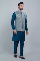 All Over Heavy Thread & Sequence Work Kurta Jacket.