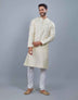 All Over Thread Motives Style Kurta Pajama