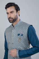 All Over Heavy Thread & Sequence Work Kurta Jacket.