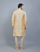 All Over Thread Motives Style Kurta Pajama