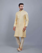 All Over Thread Motives Style Kurta Pajama