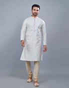 Art Silk Bootie Design Kurta Set