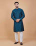 Floral All Over Thread Sequence Work Kurta Set