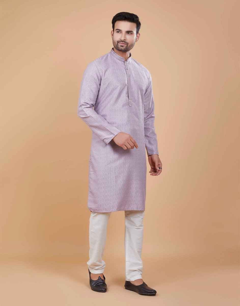 All Over Sequence Pattern Kurta Set