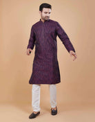 Floral All Over Thread Sequence Work Kurta Set