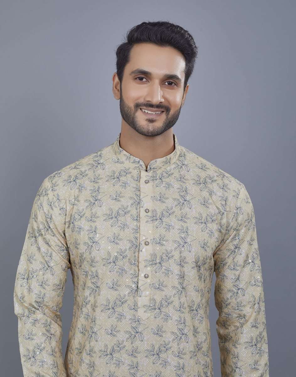 Floral Printed Kurta Set