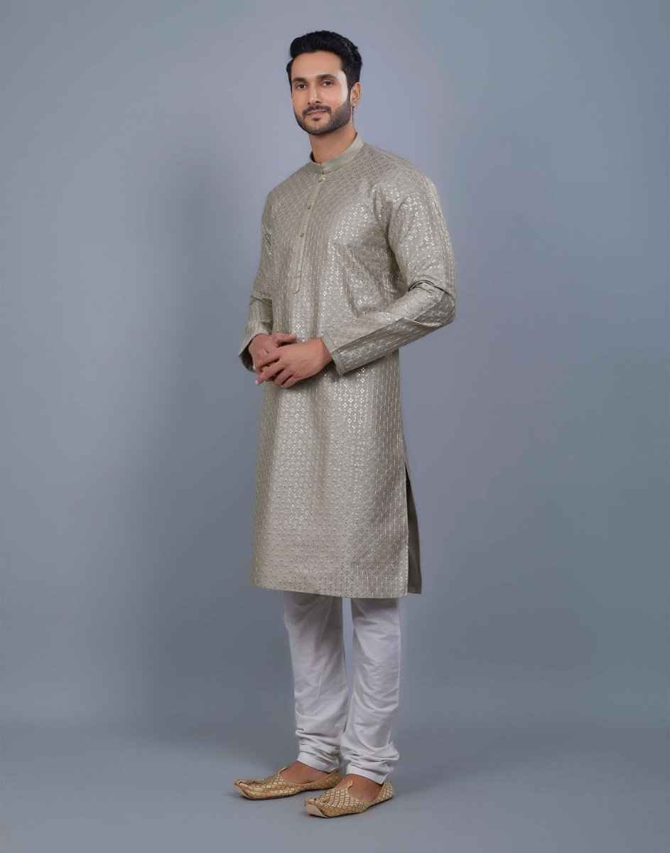 All Over Sequence Pattern Kurta Set