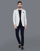 Stylish And Self Textured Blazer