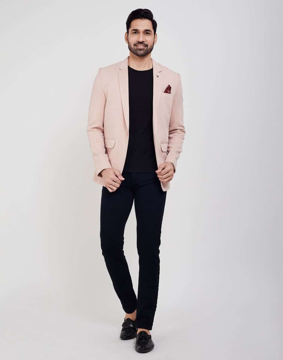 Jodhpuri Self Textured  Blazer