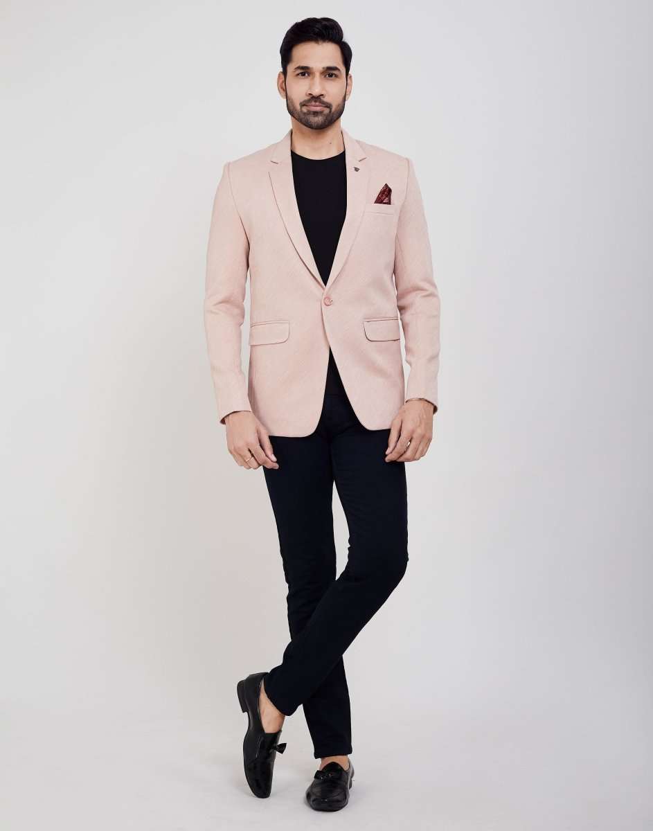 Jodhpuri Self Textured  Blazer