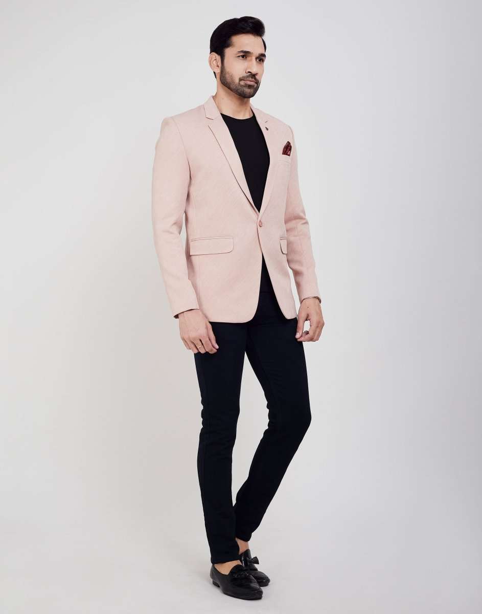 Jodhpuri Self Textured  Blazer