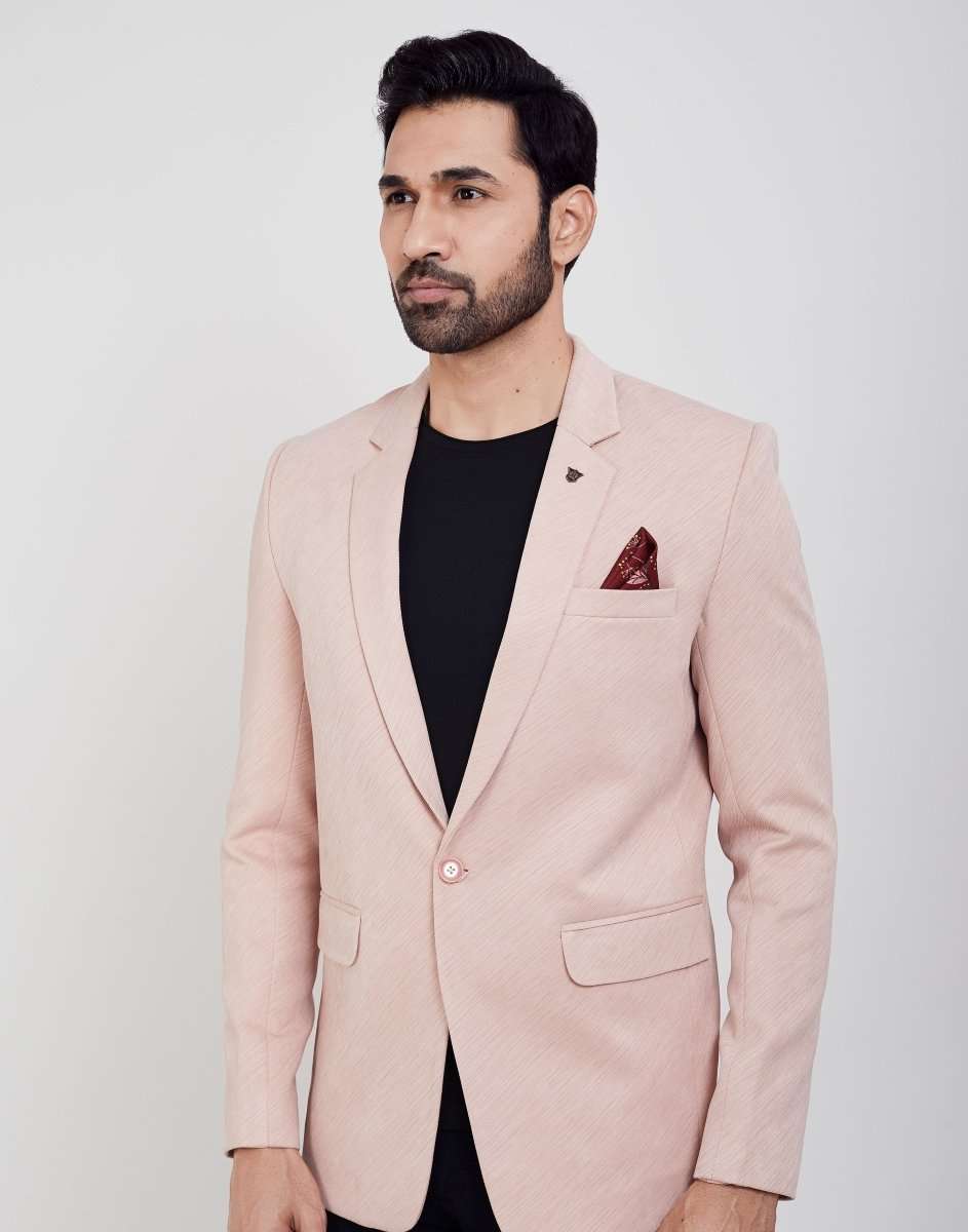 Jodhpuri Self Textured  Blazer